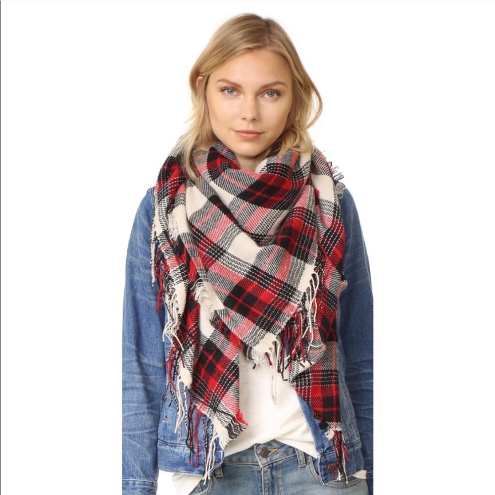 Madewell Plaid Cozyweave Scarf